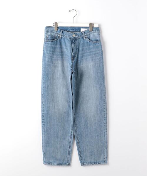 green label relaxing（グリーンレーベルリラクシング）の「シグネチャーデニム バギー ジーンズ（デニムパンツ・メンズ・ブラック/ライトブルー・L/S/M/XL）」の16枚目の写真