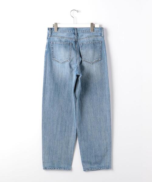 green label relaxing（グリーンレーベルリラクシング）の「シグネチャーデニム バギー ジーンズ（デニムパンツ・メンズ・ブラック/ライトブルー・L/S/M/XL）」の13枚目の写真