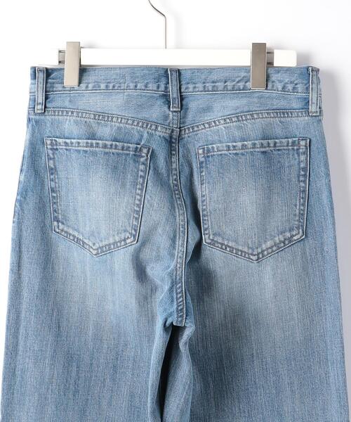 green label relaxing（グリーンレーベルリラクシング）の「シグネチャーデニム バギー ジーンズ（デニムパンツ・メンズ・ブラック/ライトブルー・XL/L/M/S）」の13枚目の写真