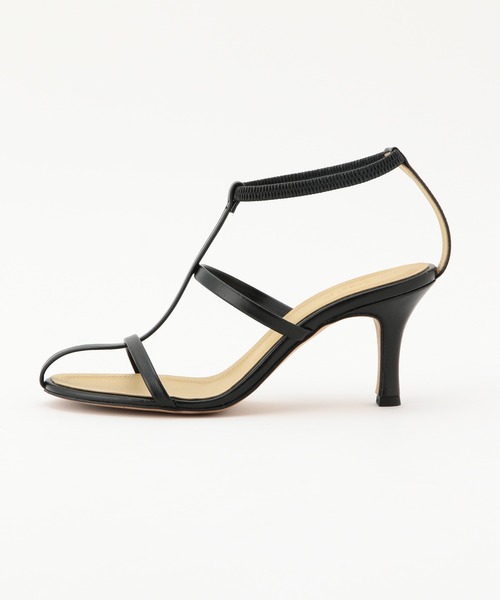 ROPE'（ロペ）の「ナローストラップサンダル（サンダル・レディース・ブラック・36.5/37.5/35.5）」の2枚目の写真