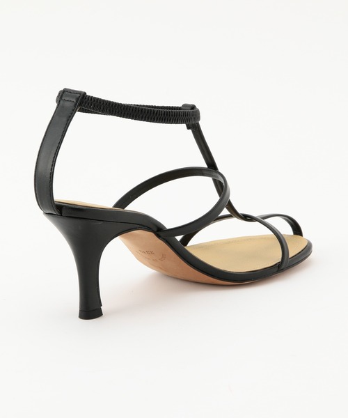 ROPE'（ロペ）の「ナローストラップサンダル（サンダル・レディース・ブラック・36.5/37.5/35.5）」の7枚目の写真