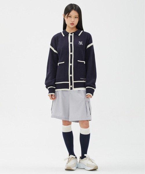 ROMANTIC CROWN(ロマンティッククラウン)の「【ROMANTIC CROWN】SPREAD COLLAR KNIT CARDIGAN / ロマンティッククラウン スプレッド カラー ニット カーディガン(カーディガン/ボレロ・メンズ・オートミール/ネイビー・LARGE/MEDIUM/SMALL)」の19枚目の写真
