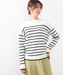 DRESKIP | ガンガン洗える！USAコットン畦編みニット(ニット/セーター)