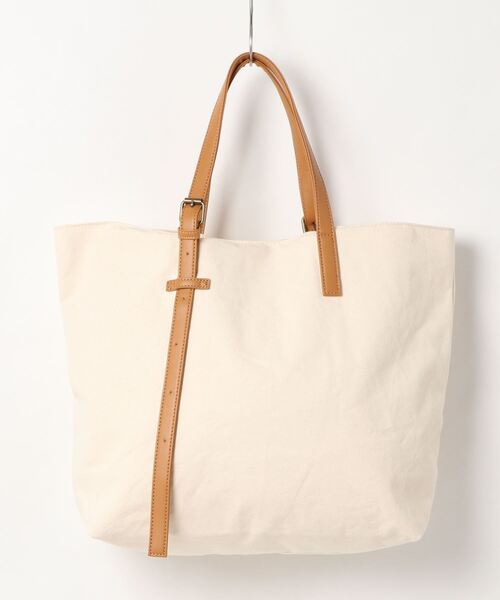 Lugnoncure（ルノンキュール）の「キャンバストートバッグ（トートバッグ・レディース・ブラック/ブラウン・ﾌﾘ-）」の3枚目の写真