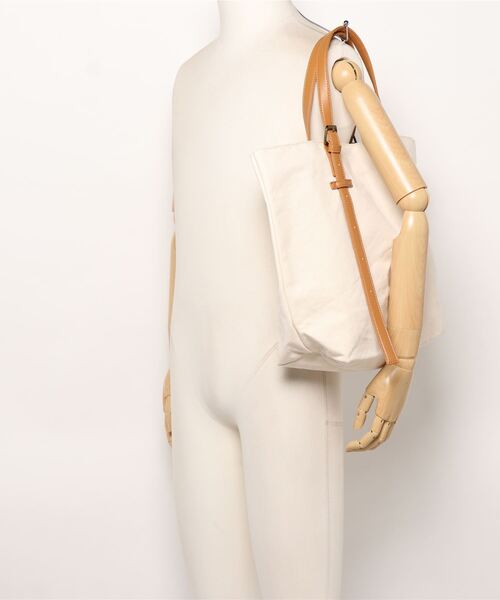 Lugnoncure（ルノンキュール）の「キャンバストートバッグ（トートバッグ・レディース・ブラック/ブラウン・ﾌﾘ-）」の6枚目の写真