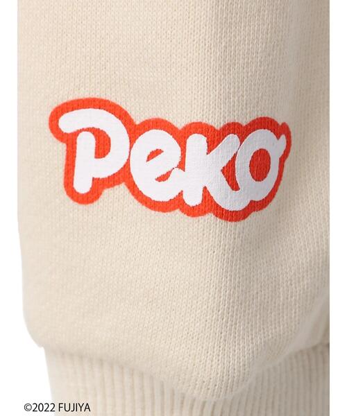 Green Parks(グリーンパークス)の「Peko Poko プリントスウェット(Tシャツ/カットソー・レディース・ライトベージュ/チャコールグレー・FREE)」の11枚目の写真