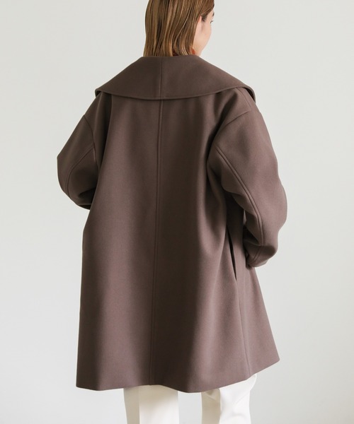 ショールカラーミドルコート（その他アウター）｜select MOCA