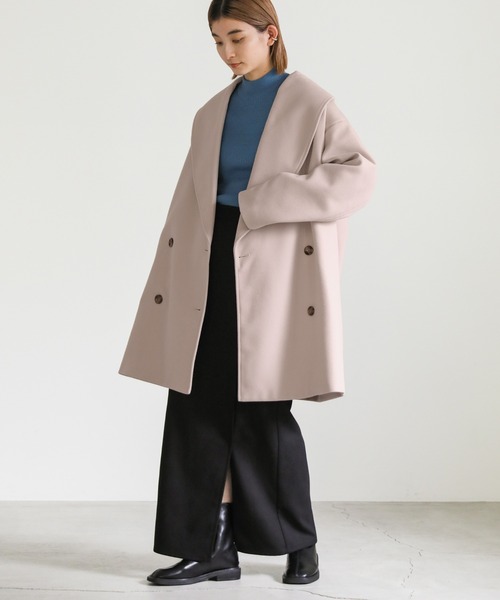 select MOCA（セレクトモカ）の「ショールカラーミドルコート（その他