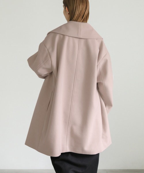ショールカラーミドルコート（その他アウター）｜select MOCA