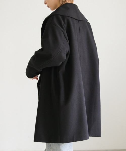 ショールカラーミドルコート（その他アウター）｜select MOCA