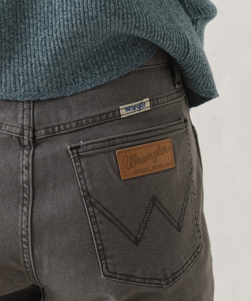 Wrangler(ラングラー)の「【Wrangler】別注FLAREPANTS(デニムパンツ・レディース・ブラック/グレー/アイボリー・S/XS/M)」の13枚目の写真