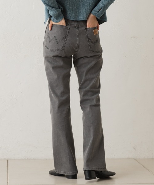 Wrangler(ラングラー)の「【Wrangler】別注FLAREPANTS(デニムパンツ・レディース・ブラック/グレー/アイボリー・S/XS/M)」の14枚目の写真