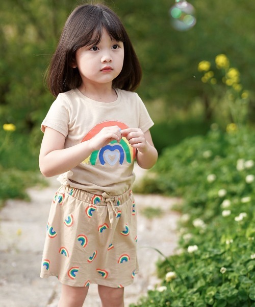 GAP(ギャップ)の「ブラナン プレイタイムフェイバリット スコート (幼児)(スカート・キッズ・ベージュ/ピンク/ブルー/グリーン/イエロー・12-18M/18-24M/2 YRS/3 YRS/4 YRS/5 YRS)」の2枚目の写真