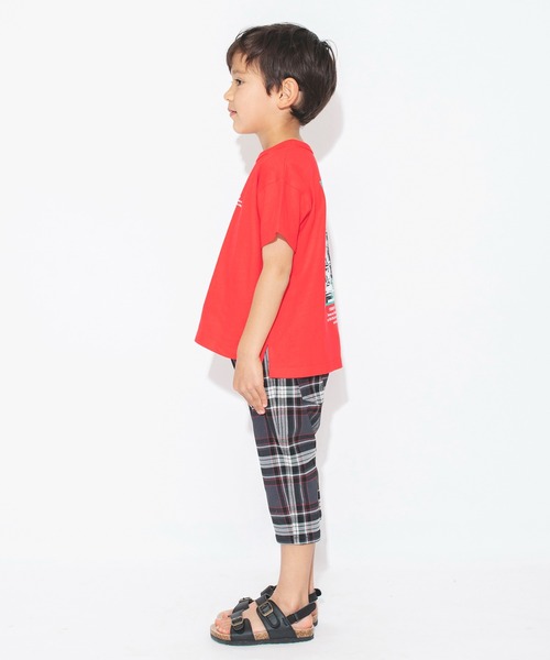 BRANSHES(ブランシェス)の「【プレミアムストレッチ】クロップドカラーパンツ(その他パンツ・キッズ・ブラック/ネイビー/グレー・90/100/110/120/130/140/150)」の16枚目の写真