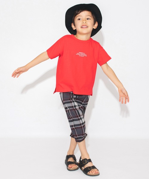 BRANSHES(ブランシェス)の「【プレミアムストレッチ】クロップドカラーパンツ(その他パンツ・キッズ・ブラック/ネイビー/グレー・90/100/110/120/130/140/150)」の15枚目の写真