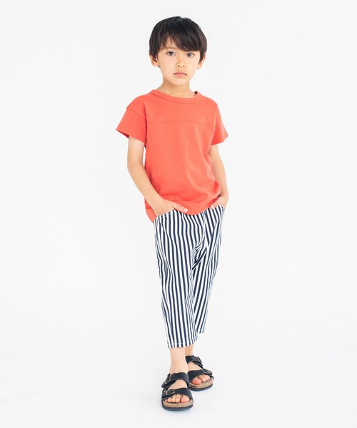 BRANSHES(ブランシェス)の「【プレミアムストレッチ】クロップドカラーパンツ(その他パンツ・キッズ・ブラック/ネイビー/グレー・90/100/110/120/130/140/150)」の22枚目の写真