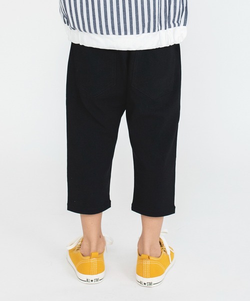 BRANSHES(ブランシェス)の「【プレミアムストレッチ】クロップドカラーパンツ(その他パンツ・キッズ・ブラック/ネイビー/グレー・90/100/110/120/130/140/150)」の6枚目の写真