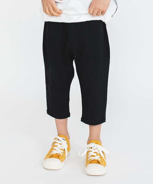 BRANSHES(ブランシェス)の「【プレミアムストレッチ】クロップドカラーパンツ(その他パンツ・キッズ・ブラック/ネイビー/グレー・90/100/110/120/130/140/150)」の4枚目の写真