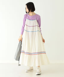 BEAMS BOY | trepied × BEAMS BOY / 別注 テープ キャミソール ドレス(ワンピース)