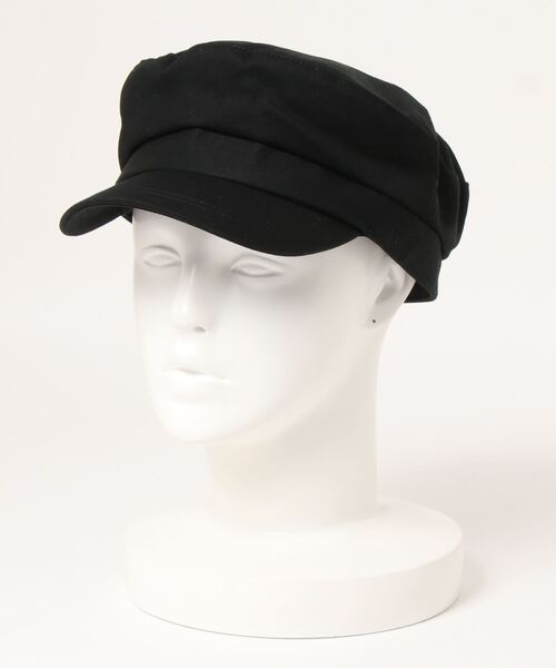 VIS（ビス）の「ツイルマリンキャスケット（キャスケット・レディース・ブラック・FREE）」の4枚目の写真