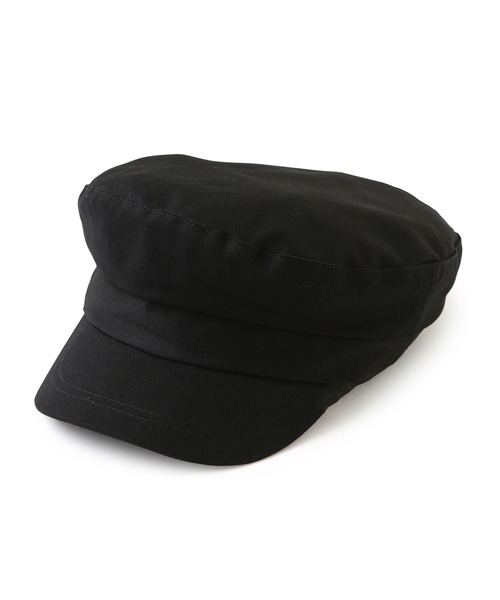 VIS（ビス）の「ツイルマリンキャスケット（キャスケット・レディース・ブラック・FREE）」の3枚目の写真