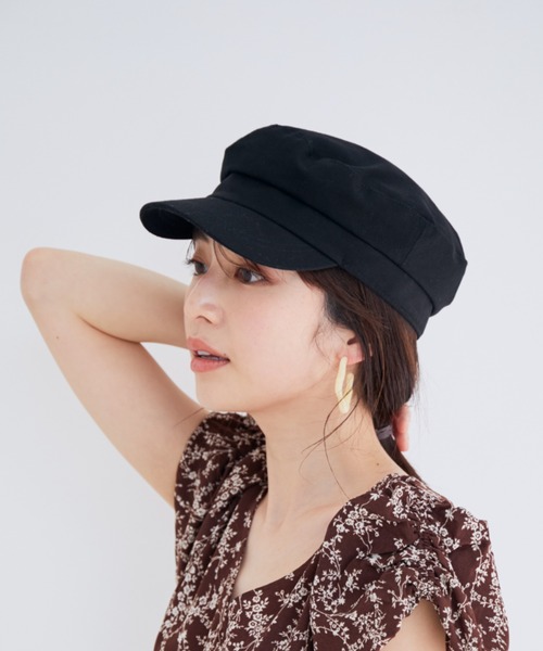 VIS（ビス）の「ツイルマリンキャスケット（キャスケット・レディース・ブラック・FREE）」の15枚目の写真