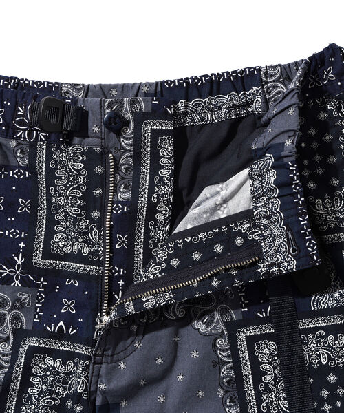 BEAMS(ビームス)の「GRAMICCI × BEAMS / 別注 Bandana Short Pants(その他パンツ・メンズ・ブラック/ネイビー・SMALL/MEDIUM/X-LARGE/LARGE)」の15枚目の写真