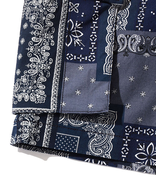 BEAMS(ビームス)の「GRAMICCI × BEAMS / 別注 Bandana Short Pants(その他パンツ・メンズ・ブラック/ネイビー・SMALL/MEDIUM/X-LARGE/LARGE)」の18枚目の写真