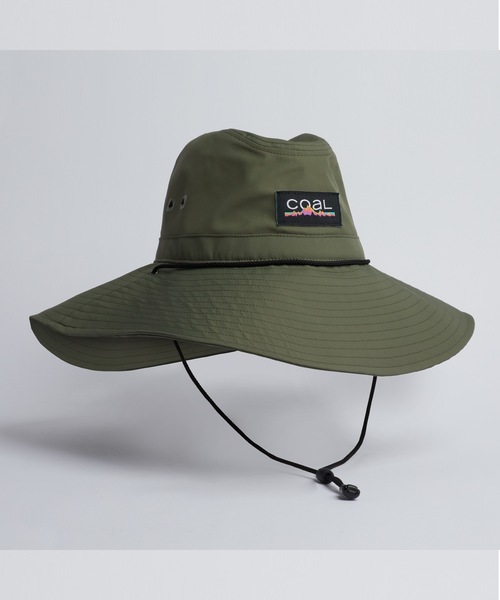 COAL（コール）の「【COAL/コール】THE STILLWATER　ロゴハット（ハット・メンズ・ナチュラル/オリーブ/その他/カモフラージュ・LARGE/MEDIUM）」の2枚目の写真