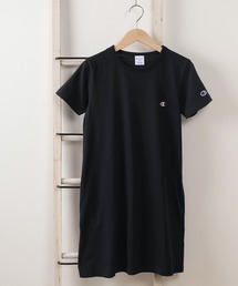 Champion（チャンピオン）の「【Champion/チャンピオン】ワンポイント キッズ半袖カットワンピース/ロング丈カットソー/【100ｃｍ-160ｃｍ】（Tシャツ/カットソー・キッズ）」