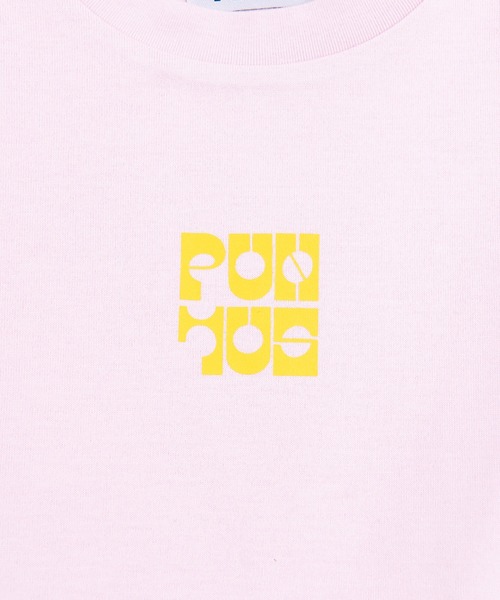 PUNYUS（プニュズ）の「ワンポイントロゴＴシャツ（Tシャツ/カットソー・レディース・ブルー/ホワイト/ライトピンク/ブラック・3/2/1/4）」の16枚目の写真