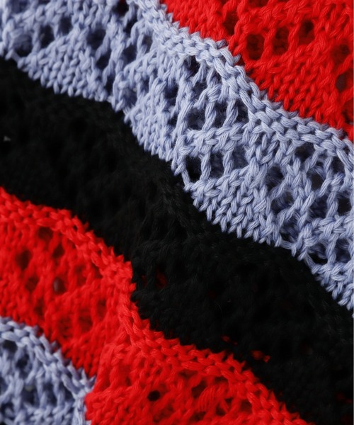 N.(N. Natural Beauty Basic)(エヌエヌナチュラルビューティーベーシック)の「◆クロシェニットビスチェ(その他トップス・レディース・ブラック/クリーム/レッド系その他・MEDIUM)」の21枚目の写真