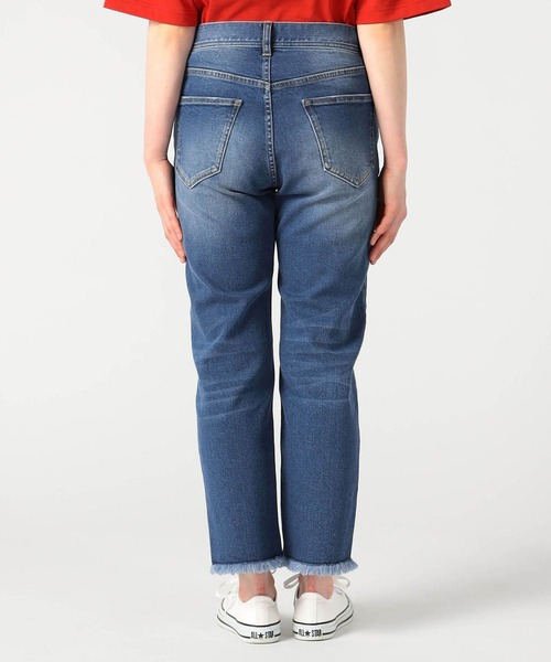 Grand PARK(グランドパーク)の「ボーイフレンド デニムパンツ(デニムパンツ・レディース・ブルー/ネイビー/ホワイト・SMALL/MEDIUM/LARGE)」の6枚目の写真