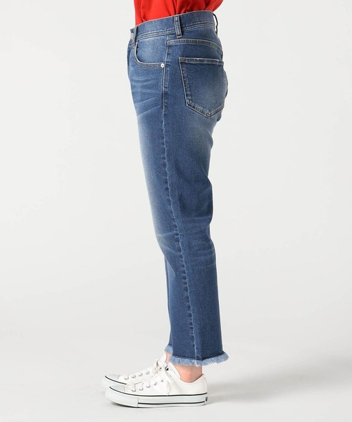 Grand PARK(グランドパーク)の「ボーイフレンド デニムパンツ(デニムパンツ・レディース・ブルー/ネイビー/ホワイト・SMALL/MEDIUM/LARGE)」の7枚目の写真