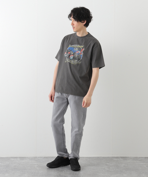 B.C STOCK(ベーセーストック)の「CRH DYED-T-DETROIT-(Tシャツ/カットソー・メンズ・ブラックミックス/ブラック系その他・MEDIUM/LARGE/SMALL)」の22枚目の写真