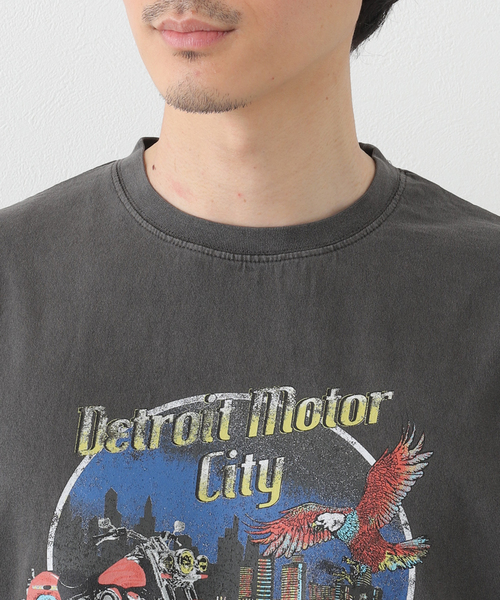 B.C STOCK(ベーセーストック)の「CRH DYED-T-DETROIT-(Tシャツ/カットソー・メンズ・ブラックミックス/ブラック系その他・MEDIUM/LARGE/SMALL)」の18枚目の写真