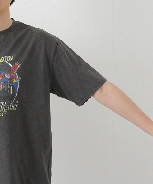 B.C STOCK(ベーセーストック)の「CRH DYED-T-DETROIT-(Tシャツ/カットソー・メンズ・ブラックミックス/ブラック系その他・MEDIUM/LARGE/SMALL)」の16枚目の写真