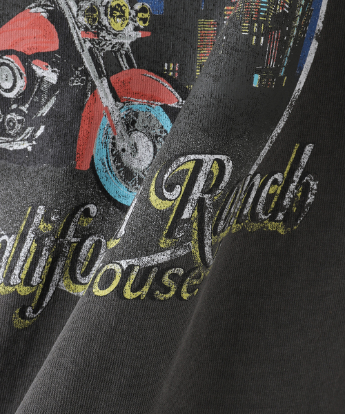 B.C STOCK(ベーセーストック)の「CRH DYED-T-DETROIT-(Tシャツ/カットソー・メンズ・ブラックミックス/ブラック系その他・MEDIUM/LARGE/SMALL)」の9枚目の写真