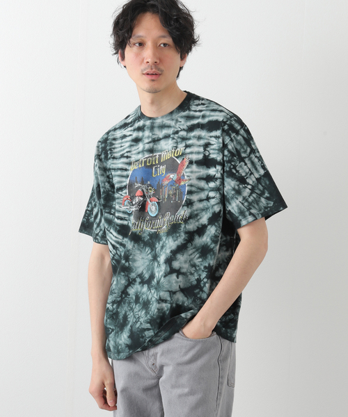 B.C STOCK(ベーセーストック)の「CRH DYED-T-DETROIT-(Tシャツ/カットソー・メンズ・ブラックミックス/ブラック系その他・MEDIUM/LARGE/SMALL)」の6枚目の写真