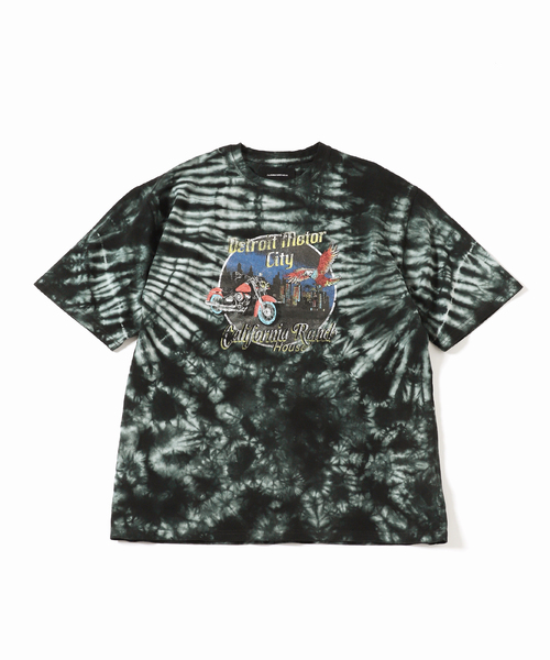 B.C STOCK(ベーセーストック)の「CRH DYED-T-DETROIT-(Tシャツ/カットソー・メンズ・ブラックミックス/ブラック系その他・MEDIUM/LARGE/SMALL)」の4枚目の写真