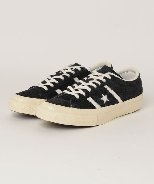 CONVERSE(コンバース)の「STAR&BARS US SUEDE 35200400(スニーカー・メンズ・ブラック系その他・8h/8/7/7h/9/9h/6h/4h/5/4/5h)」の1枚目の写真