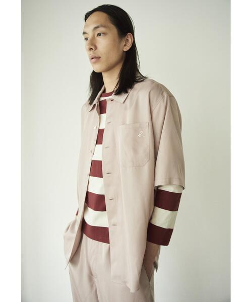 agnes b.(アニエスベー)の「WEB限定 UBQ9 CHEMISE シャツ(シャツ/ブラウス・メンズ・ピンク・42/38/40/36)」の6枚目の写真