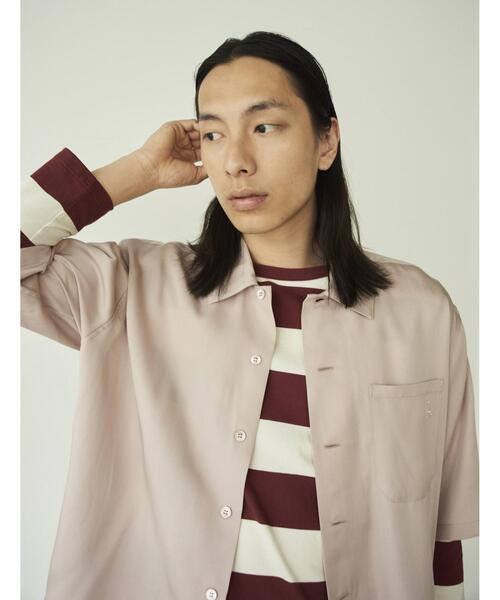 agnes b.(アニエスベー)の「WEB限定 UBQ9 CHEMISE シャツ(シャツ/ブラウス・メンズ・ピンク・42/38/40/36)」の8枚目の写真