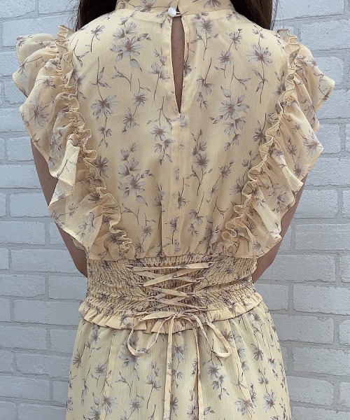 WILLSELECTION(ウィルセレクション)の「マーガレットシャーリングワンピース(ワンピース・レディース・ホワイト系その他/ブルー系その他/イエロー系その他・MEDIUM)」の8枚目の写真