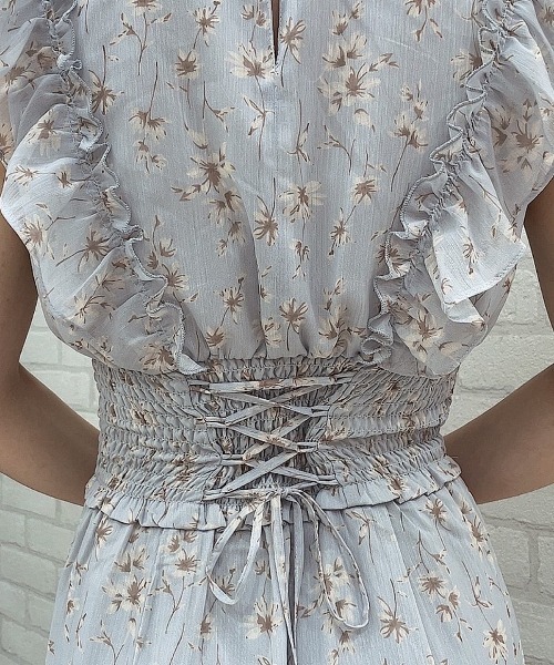 WILLSELECTION(ウィルセレクション)の「マーガレットシャーリングワンピース(ワンピース・レディース・ホワイト系その他/ブルー系その他/イエロー系その他・MEDIUM)」の11枚目の写真