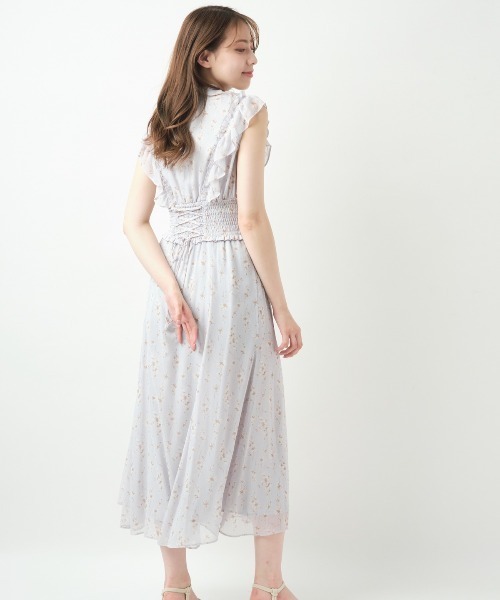 マーレット　シャーリングワンピース Amazon.co.jp: [Merlette] [マーレット] ワンピース ティアード
