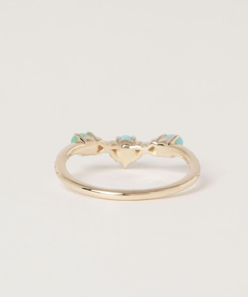 agete（アガット）の「K10マルチカラーストーンリング（リング・レディース・ブルー系その他・#13/#11）」の4枚目の写真