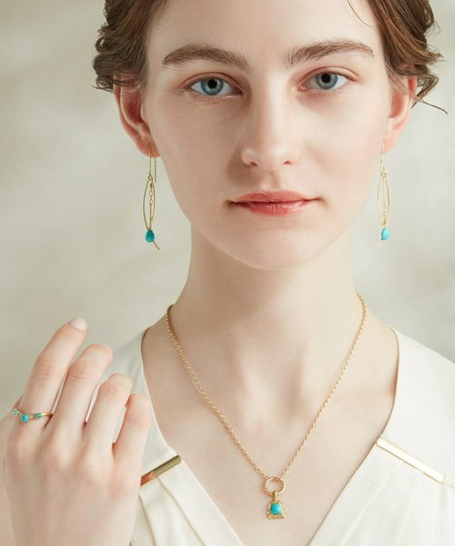 agete（アガット）の「K10マルチカラーストーンリング（リング・レディース・ブルー系その他・#13/#11）」の7枚目の写真