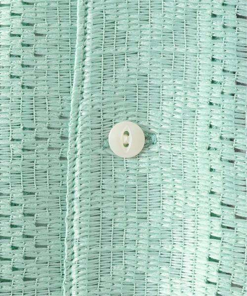 B.C STOCK（ベーセーストック）の「ETHNIC LACE SHIRTS（シャツ/ブラウス・メンズ・ホワイト/ブラック/グリーン・MEDIUM/LARGE）」の13枚目の写真