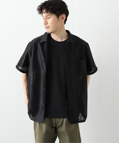 B.C STOCK（ベーセーストック）の「ETHNIC LACE SHIRTS（シャツ/ブラウス・メンズ・ホワイト/ブラック/グリーン・MEDIUM/LARGE）」の20枚目の写真
